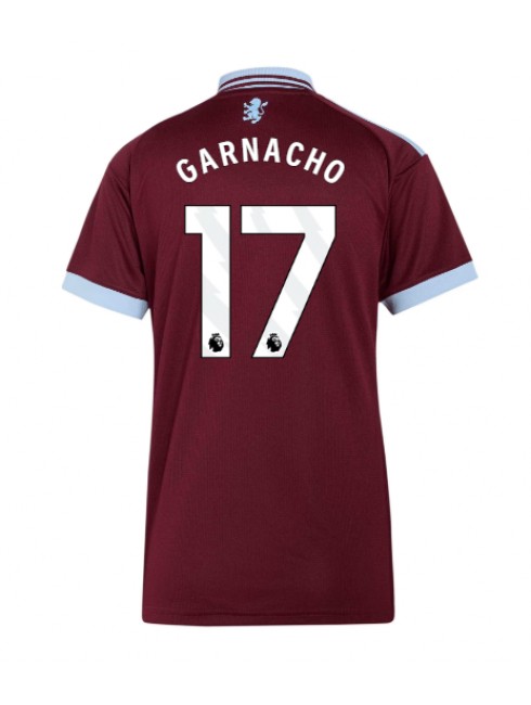 Aston Villa Alejandro Garnacho #17 Replika Hemmakläder Dam 2026-27 Kortärmad Aston Villa Alejandro Garnacho #17 Replika Hemmakläder Dam 2026-27 Kortärmad